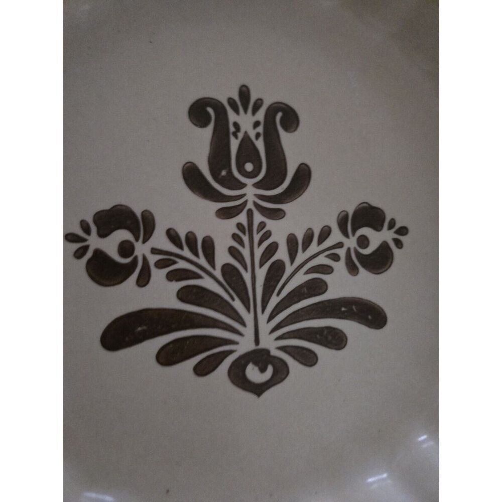 Vintage Pfaltzgraff Village 9 Inch Quiche Baking Dish Stoneware #233 Made in USA - Picture 2 of 4